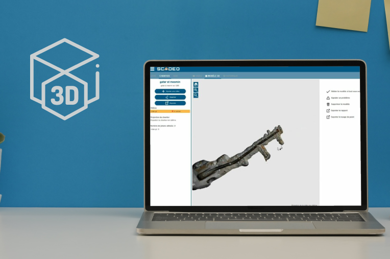 modele 3d recolement